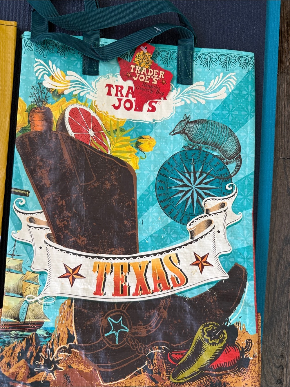 Trader Joe's Reusable Tote Bags - States (Set of 4) - Picture 9 of 10